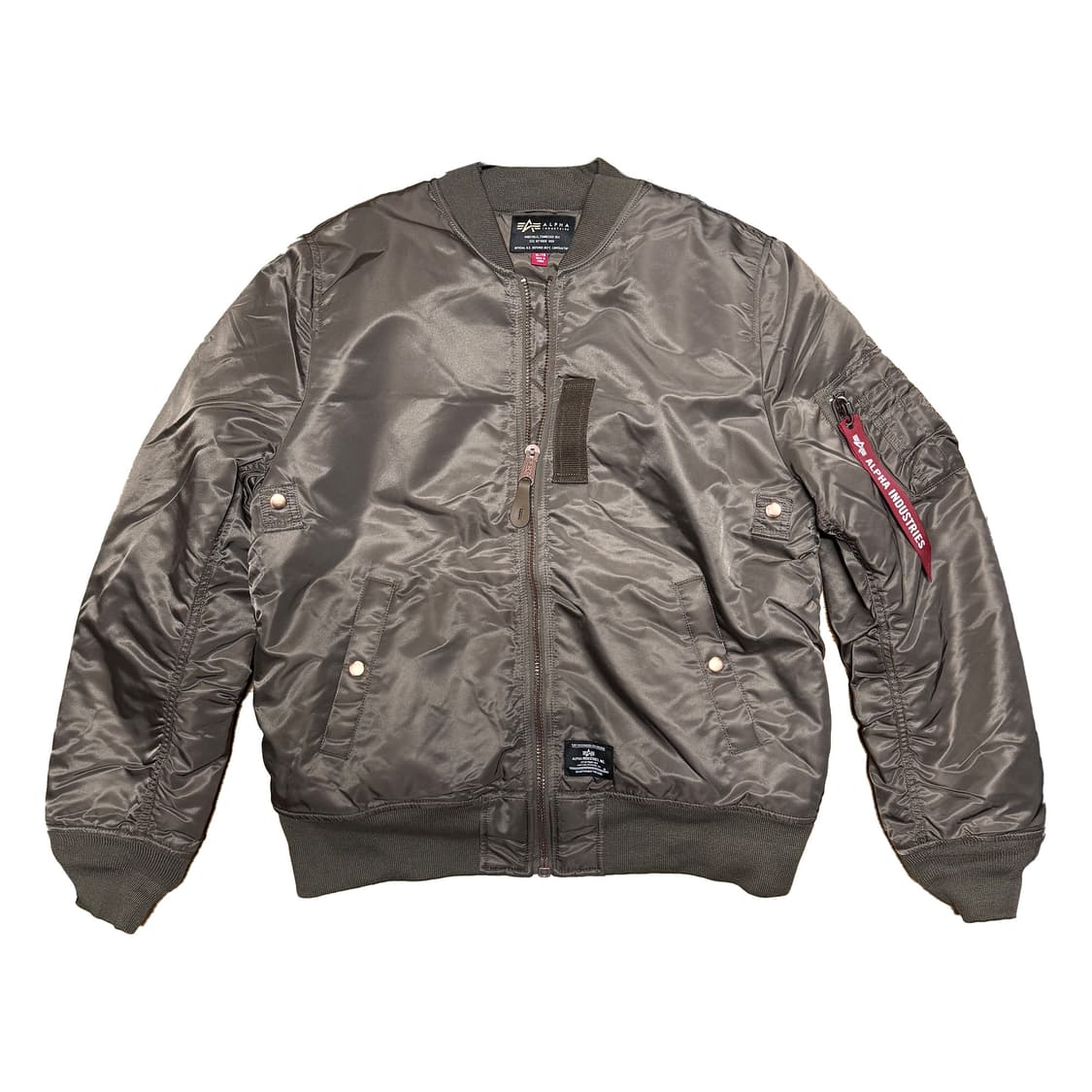 알파인더스트리 MA-1 모드 플라이트 자켓 코요테 브라운 상품이미지1