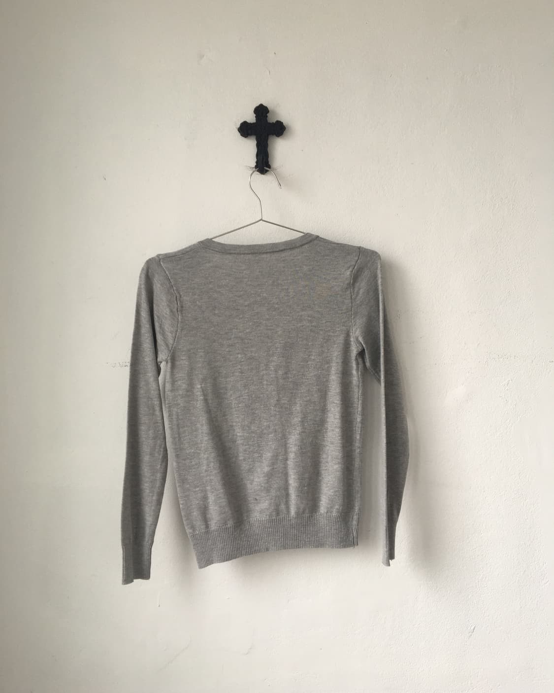 Corsage point knit cardigan 상품이미지3