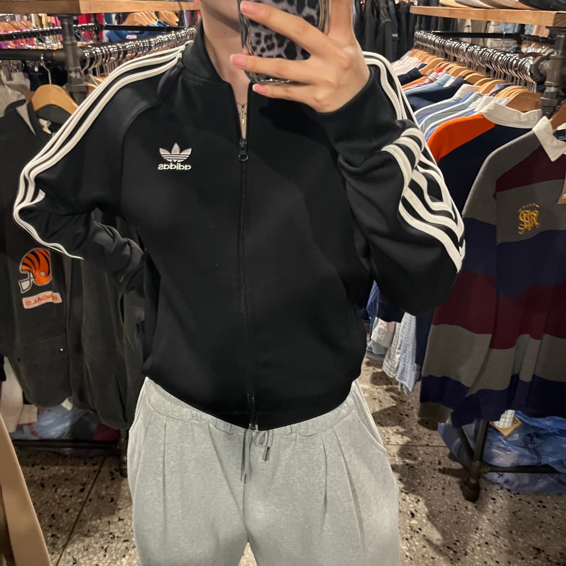 Adidas 아디다스 슈퍼스타 트랙탑 져지 블랙 상품이미지4