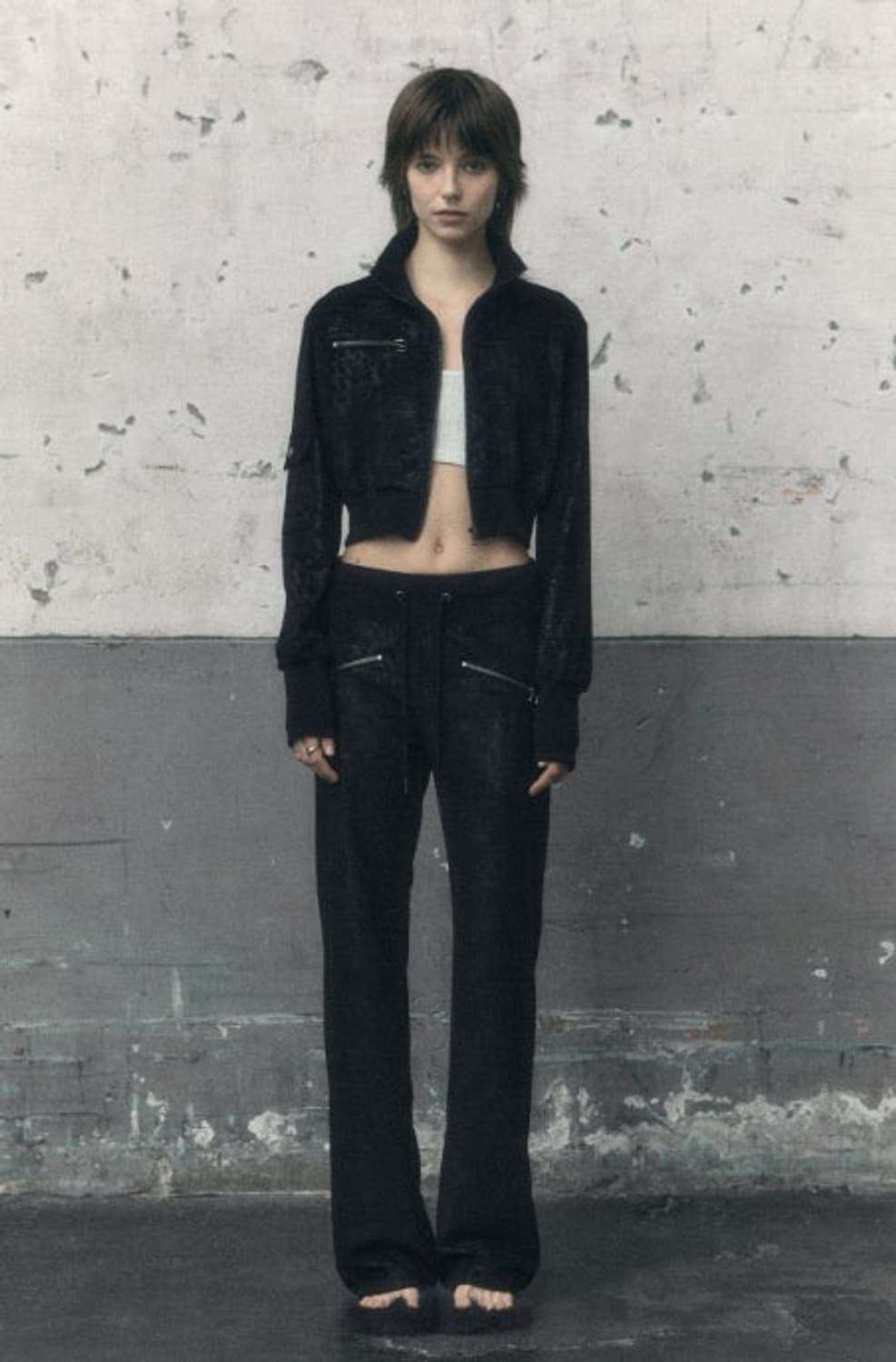 보헤미안서울 파이썬 집업,팬츠 셋업  상품이미지1