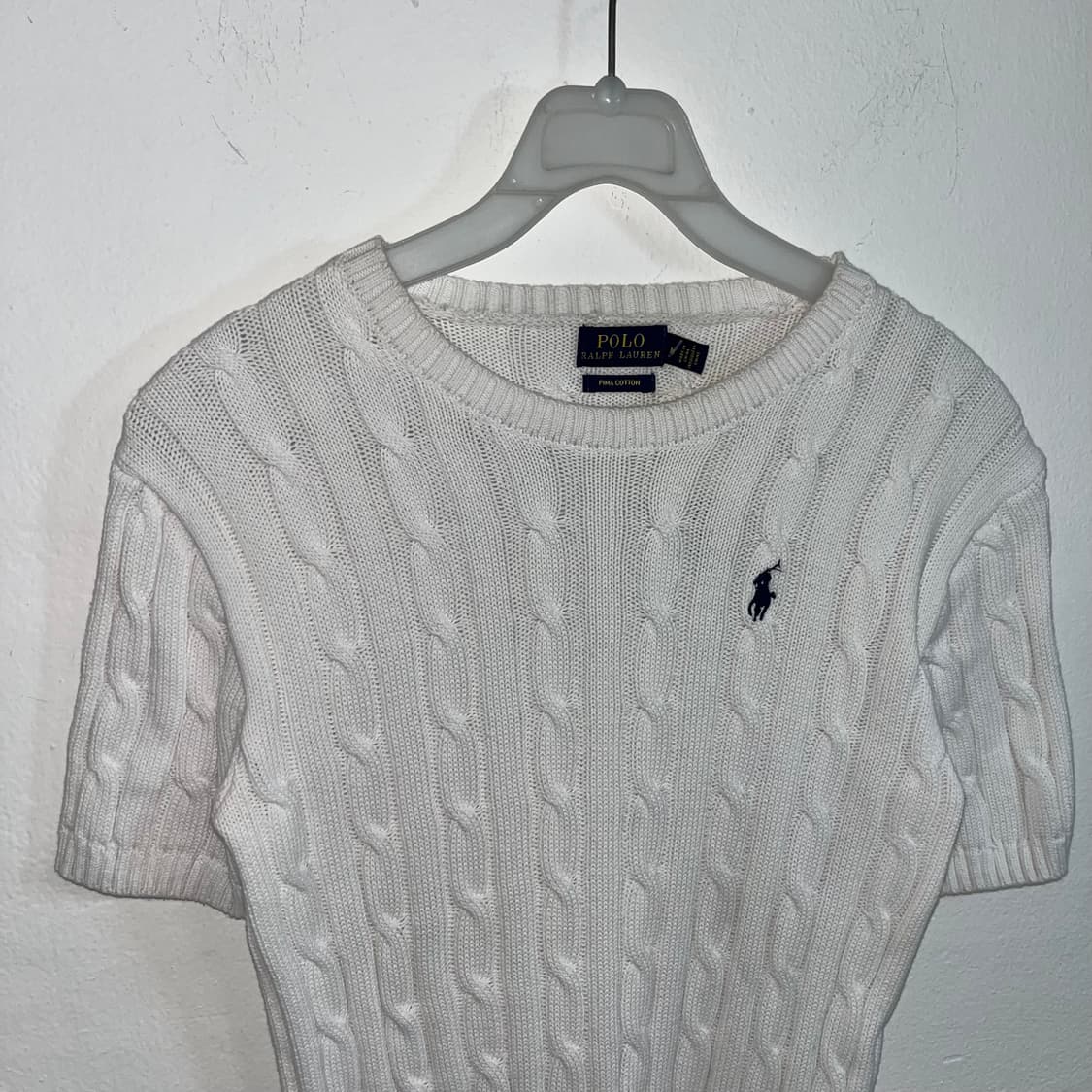 Polo Ralph Lauren White Cable Knit  상품이미지5