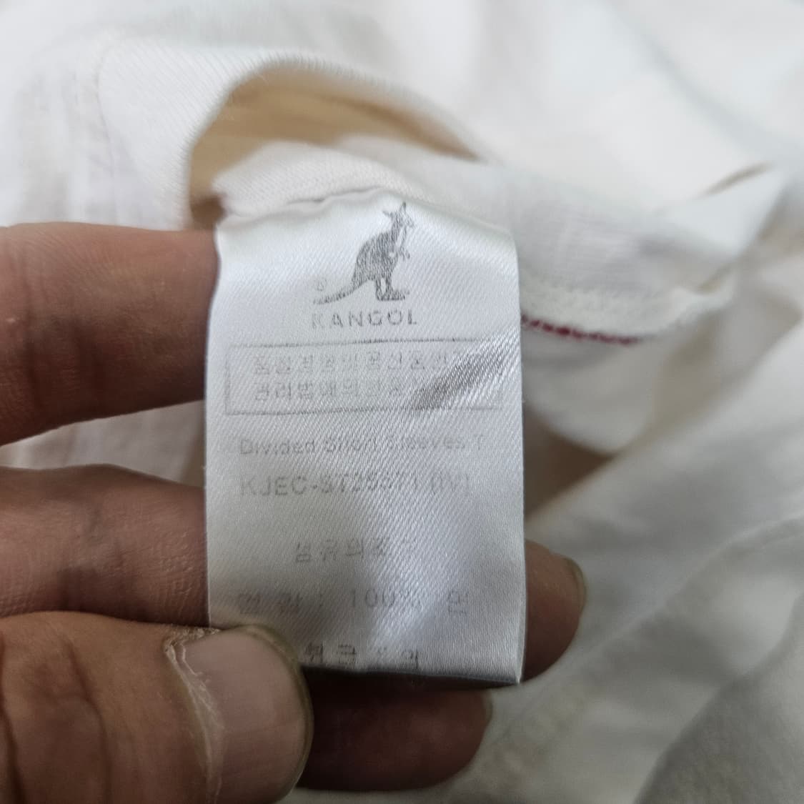 M 캉골 디바이디드 숏 슬리브스 티 0316Y 상품이미지4