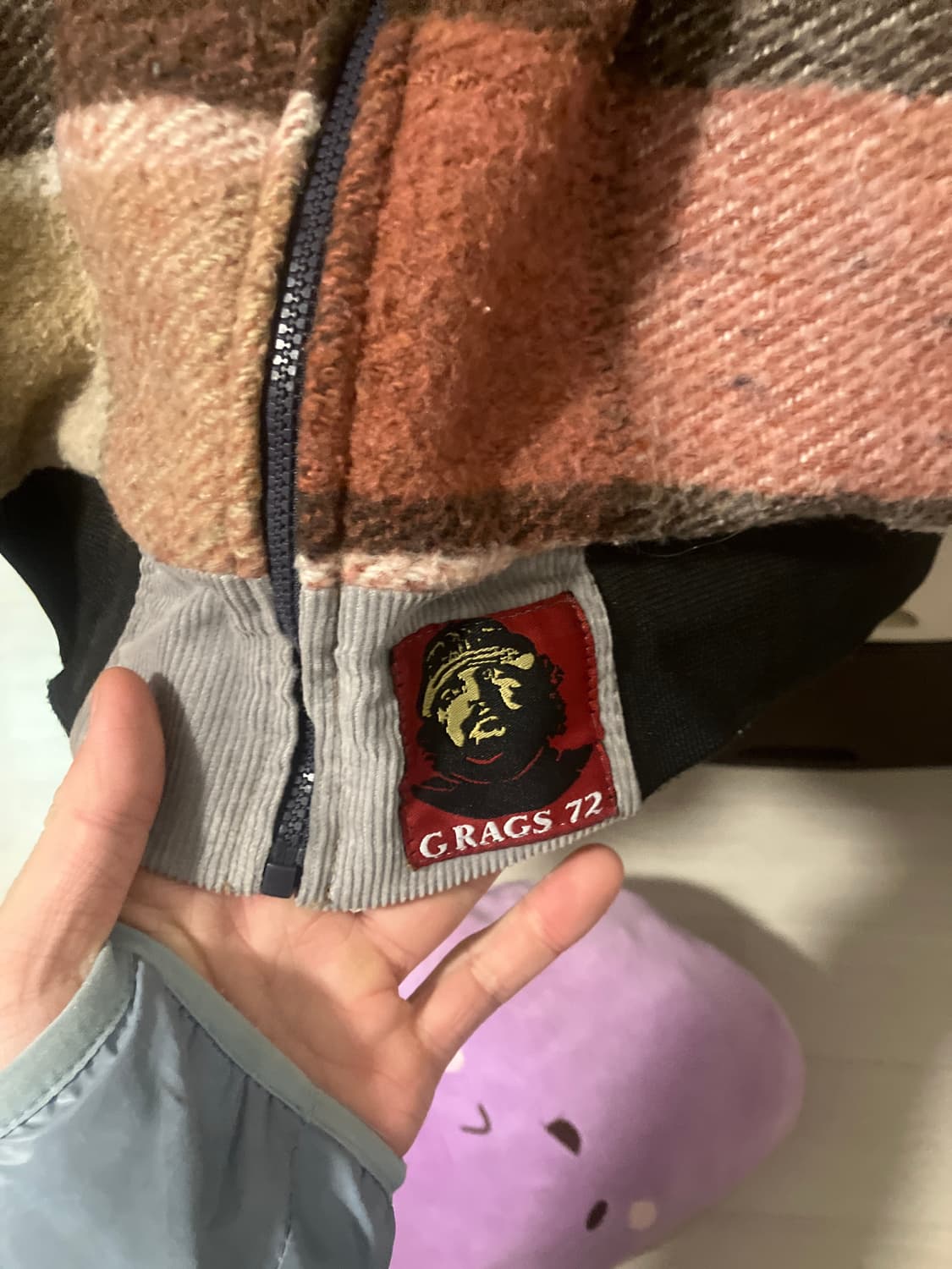 빈티지 커스텀 워크패딩자켓 상품이미지3