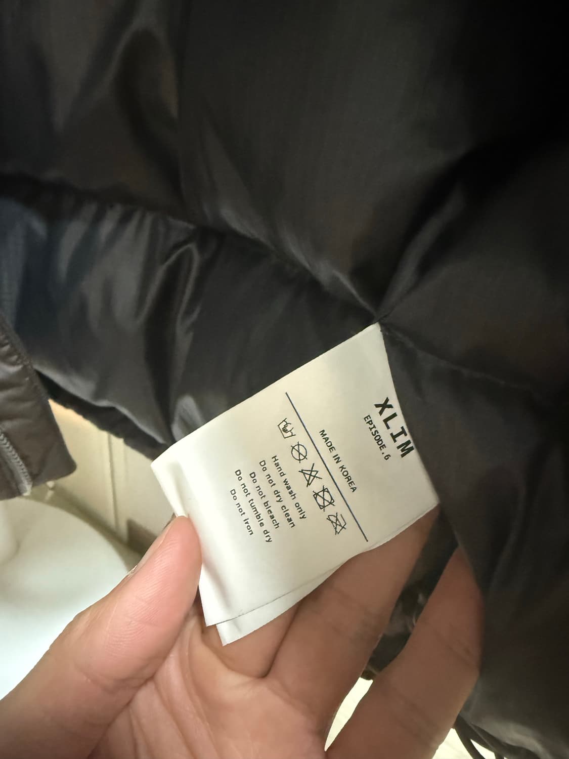 Xlim ep6 패딩 그레이(grey) 상품이미지6