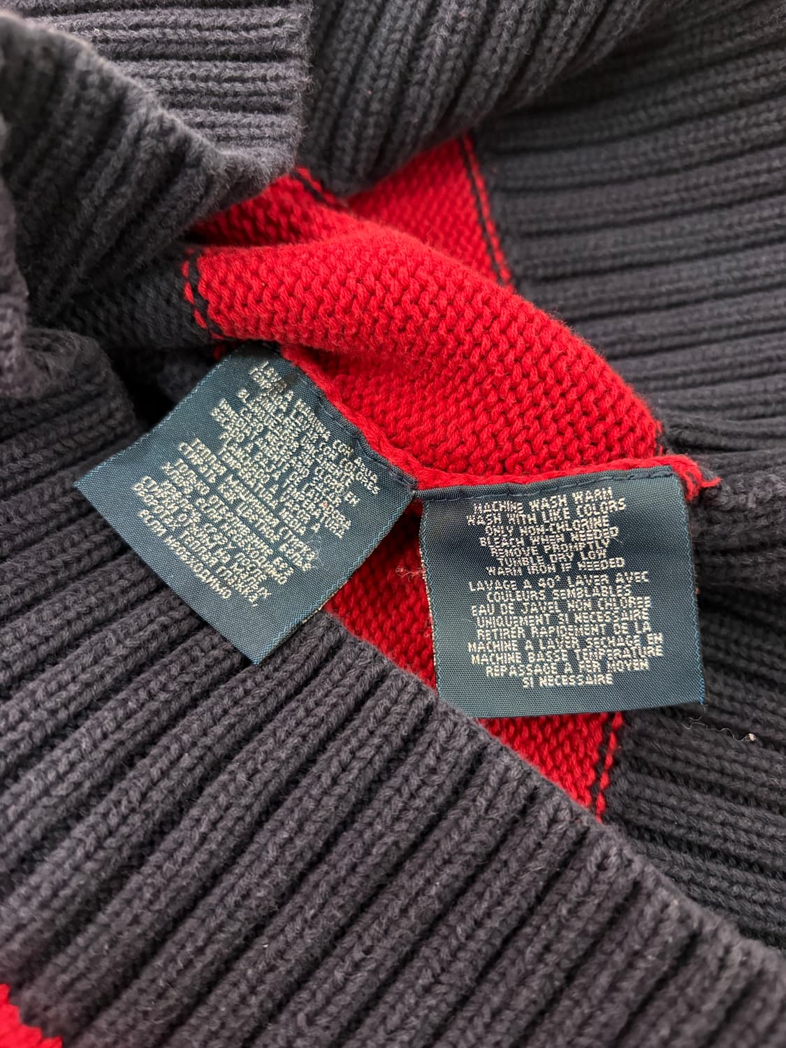 폴로 포니로고 쿼터집업 니트 상품이미지4