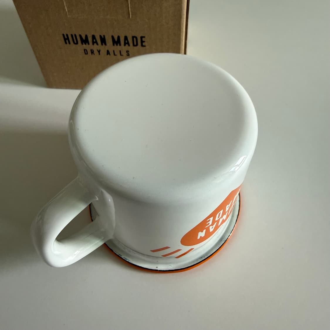 휴먼메이드 에나멜 머그 270ml 오렌지 새상품 상품이미지3