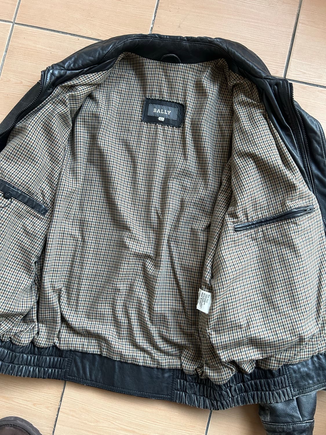 90,00’s 발리 양가죽 봄버자켓 상품이미지5