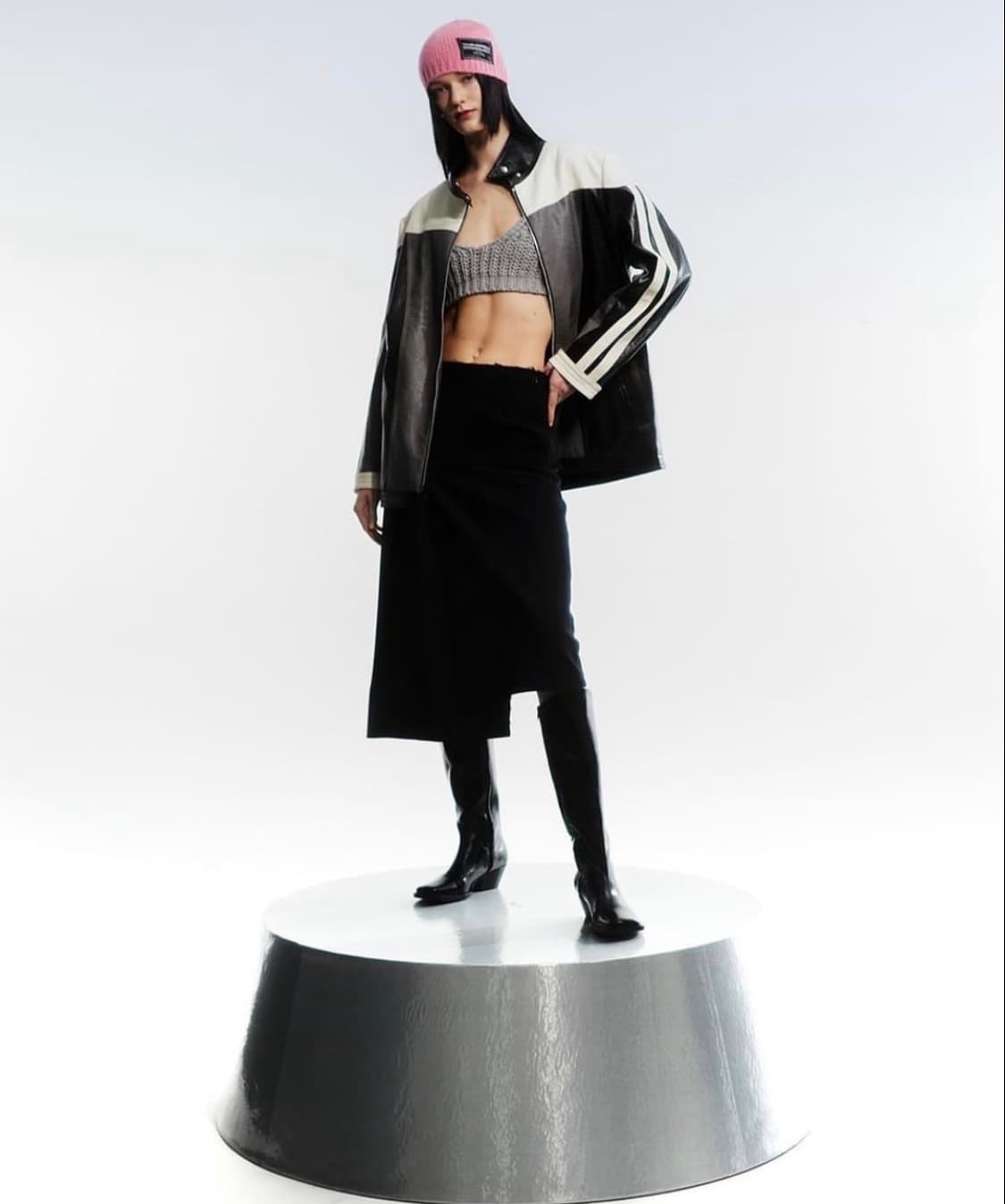 더오픈프로덕트 투웨이 레더자켓 상품이미지4