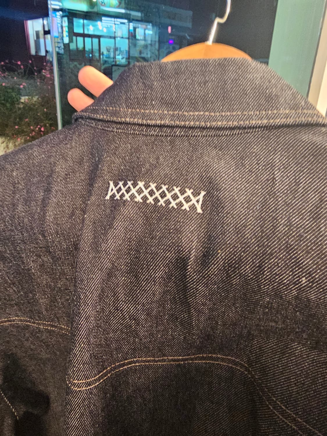 JUNNE j12 denim jacket 절개 데님자켓 상품이미지2