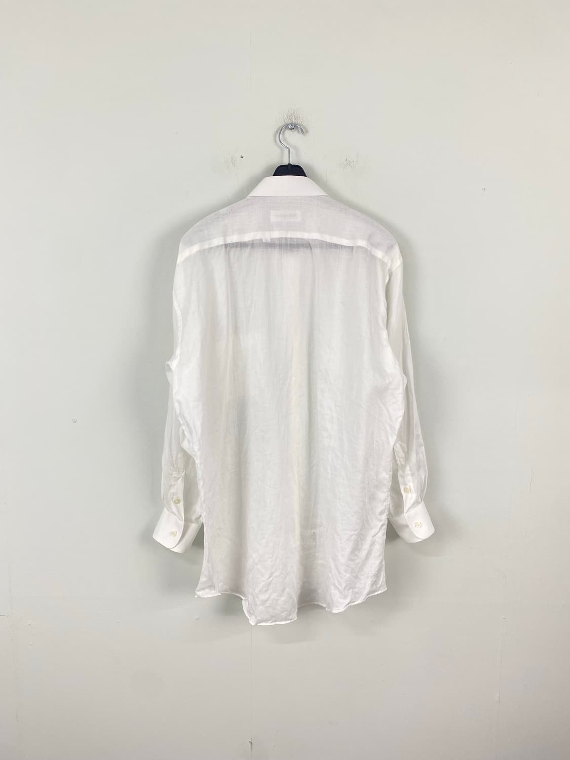 YSL 입생로랑 린넨 마 화이트 셔츠 상품이미지2