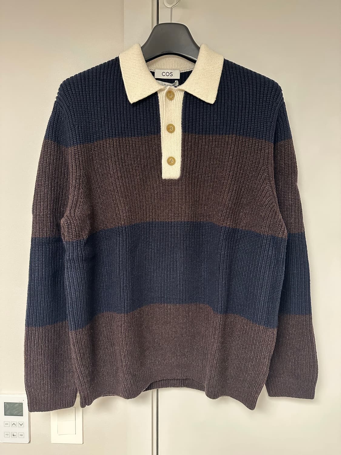 COS 울 블렌드 럭비 폴로 셔츠 상품이미지2