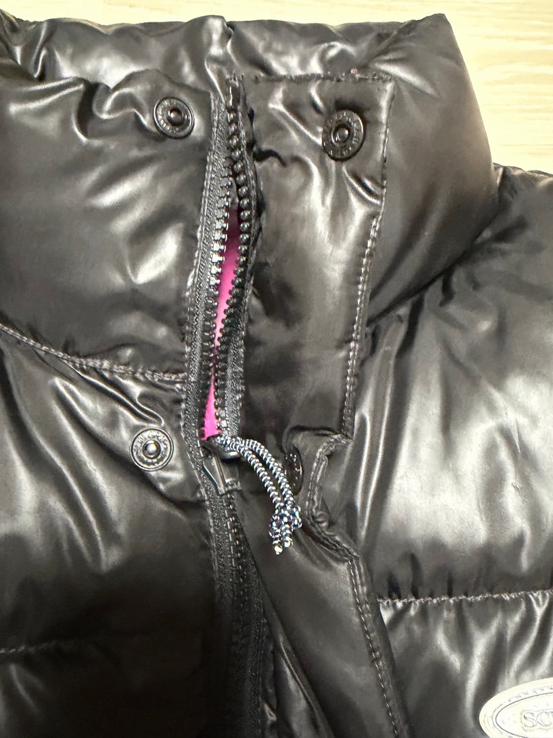 스컬프터 리버시블 블랙 패딩 상품이미지8