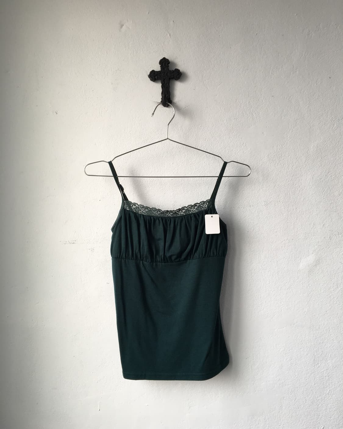 Lace trimming sleeveless 상품이미지2