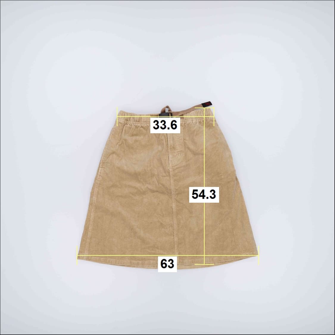 M 그라미치 코듀로이 골덴 스커트 치마 0204M 상품이미지5