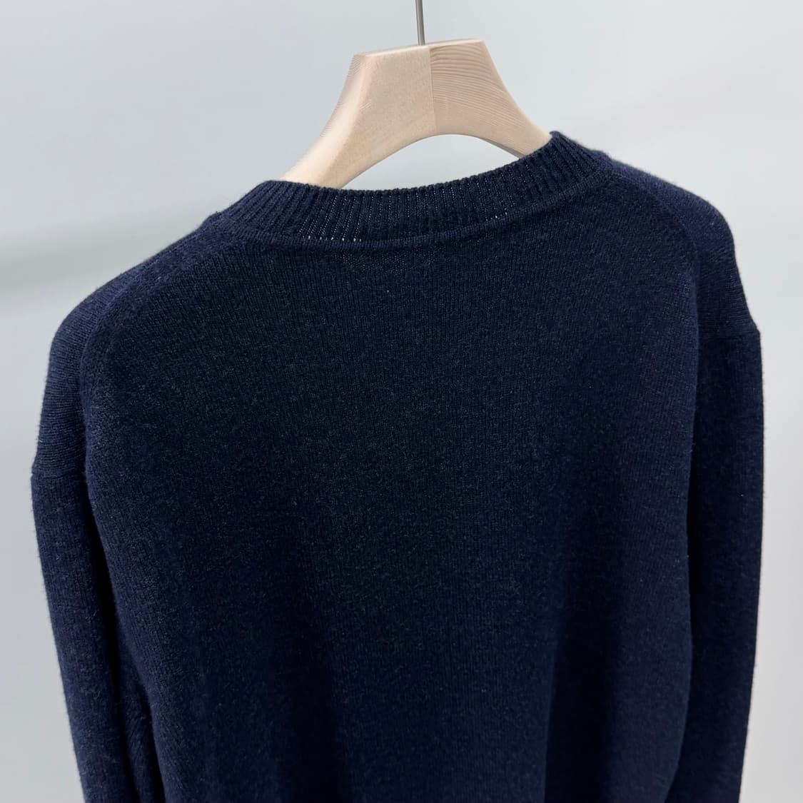 [S+급/XL] 루이비통 모노그램 캐시미어 풀 오버 니트 네이비 상품이미지5