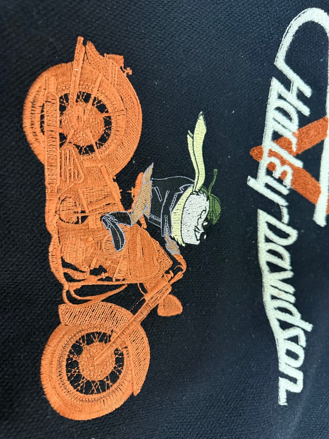 할리&워너브라더스 콜라보 바시티자켓 상품이미지8