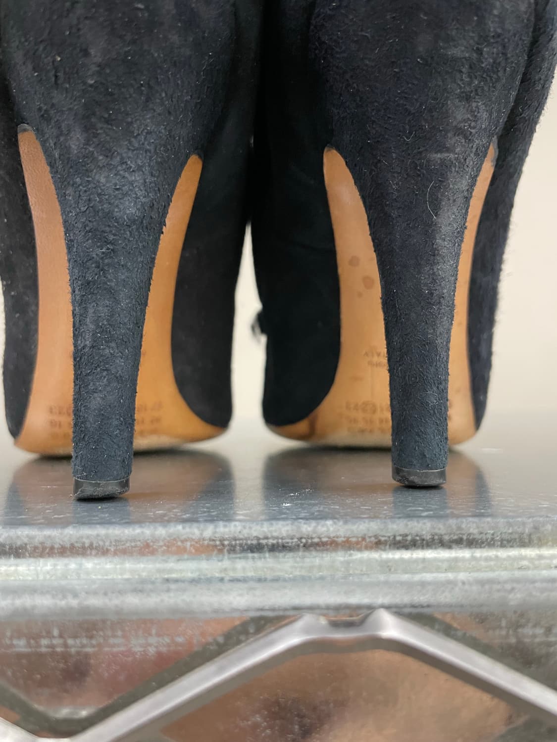 메종 마르지엘라 블랙 쉐어링 앵클 부츠 36 (gr-4713) 상품이미지9