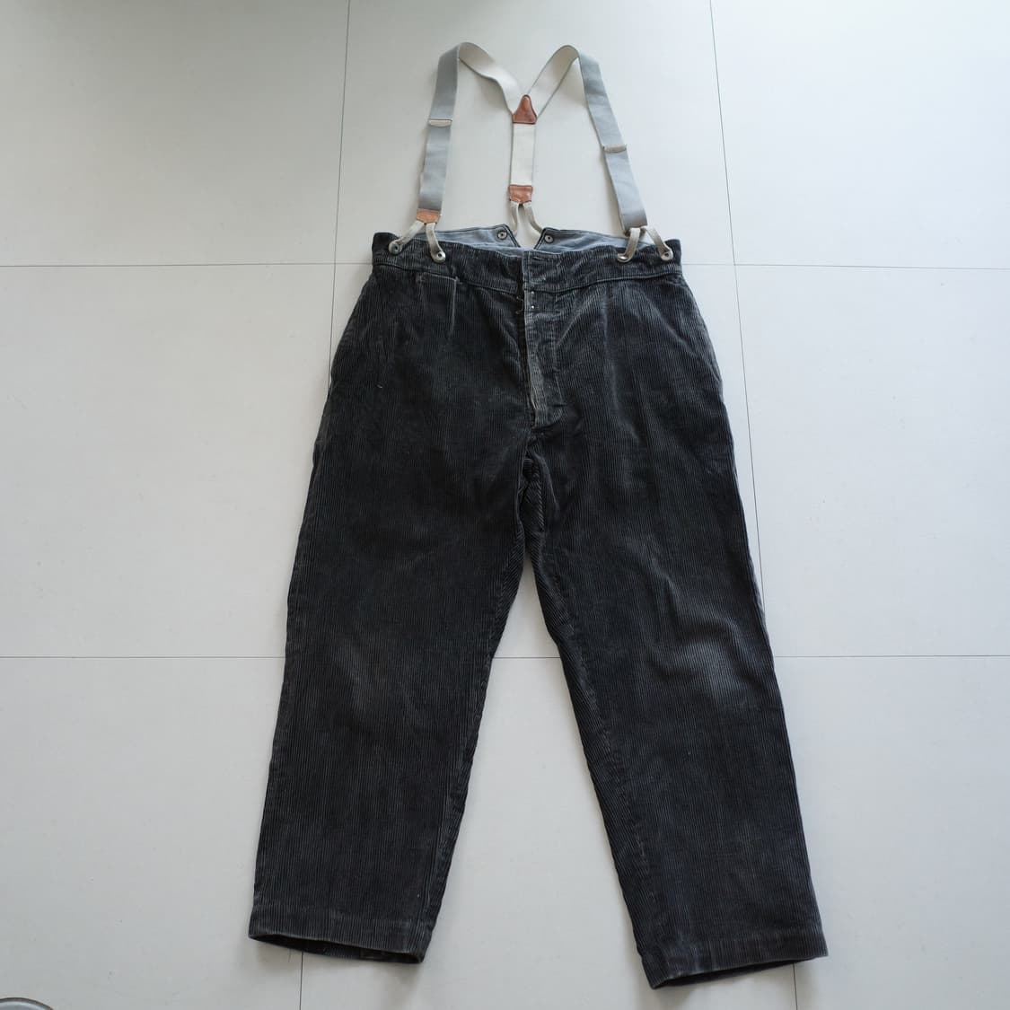 50년대 "Le Favori" 프렌치 워크 해비 코듀로이 팬츠 상품이미지1