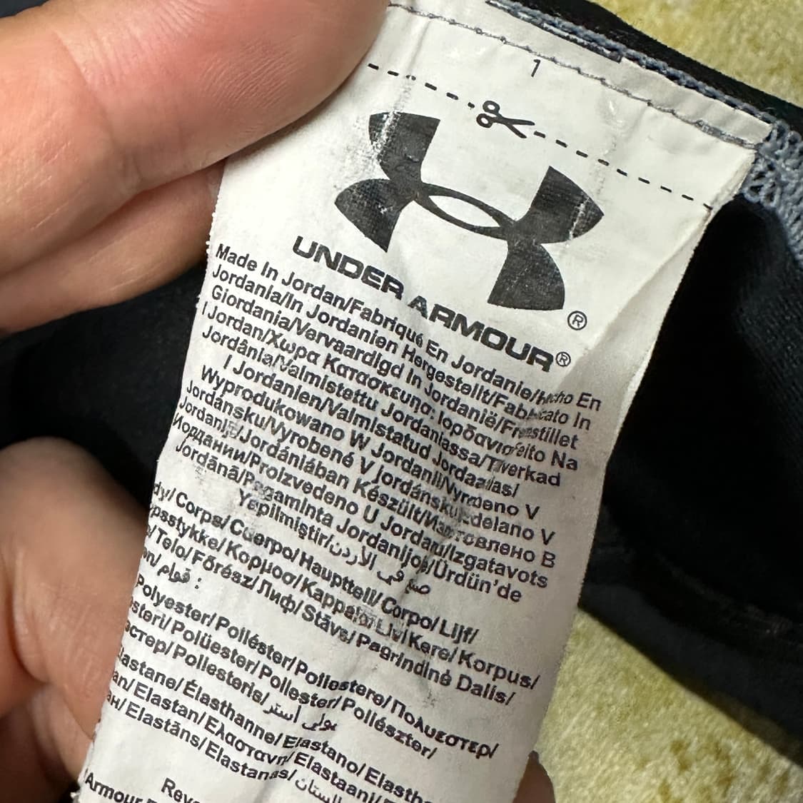 언더아머 블랙 기능성 반팔 XL 상품이미지3