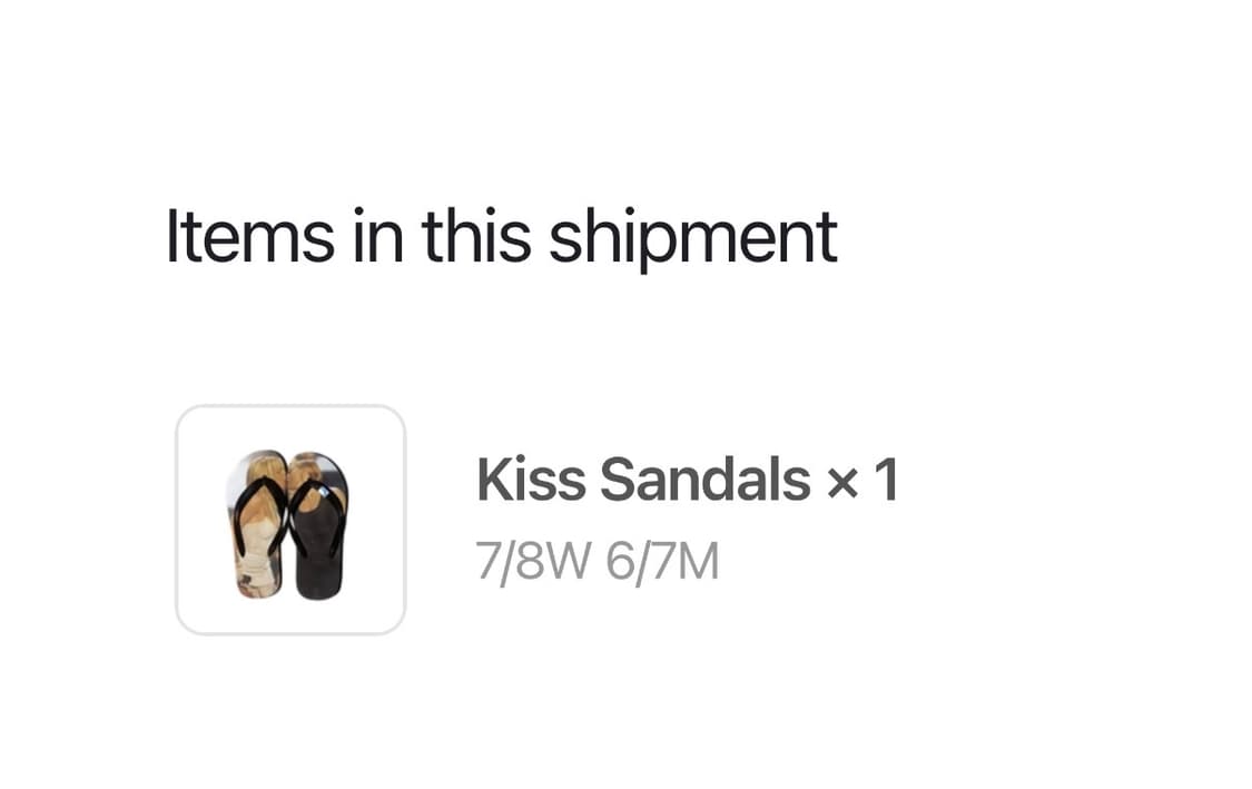 Praying Kiss sandal 샌들 상품이미지2