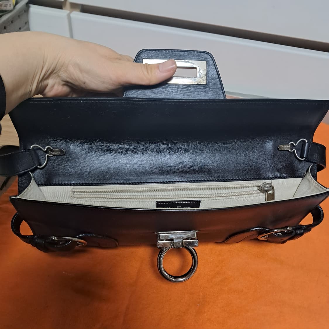 정품 페라가모 간치니 백 숄더백 가방 상품이미지6