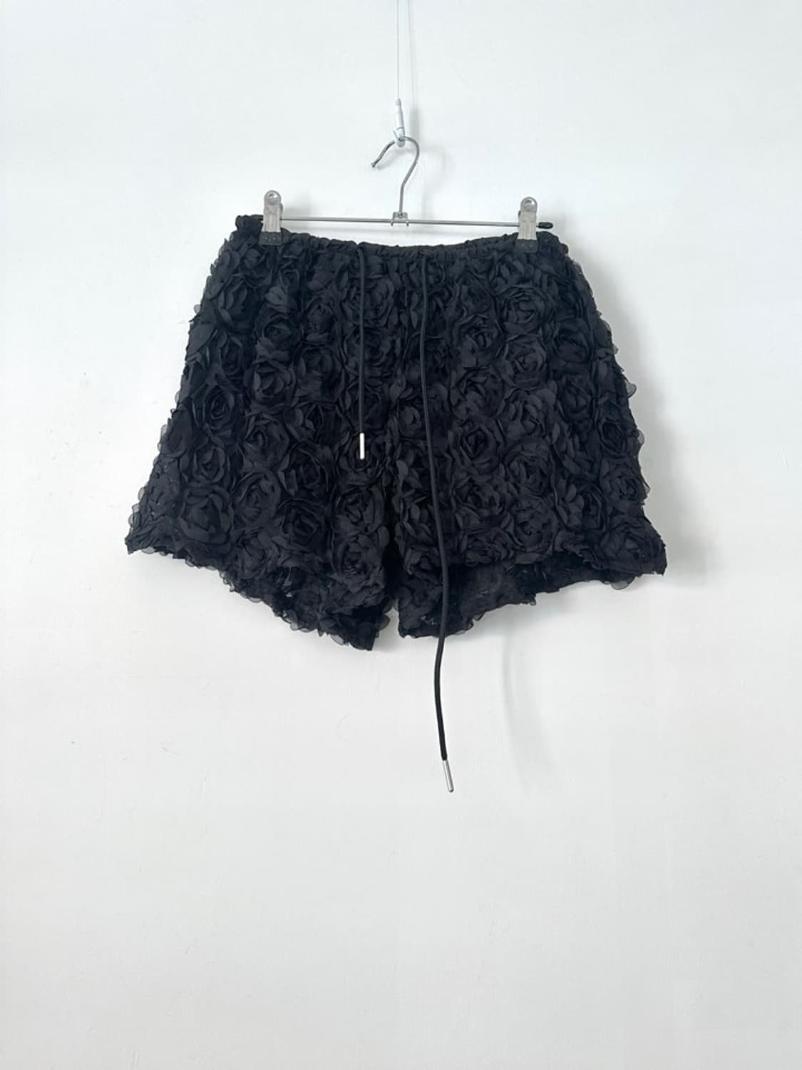 Rose point short pants / black 상품이미지2