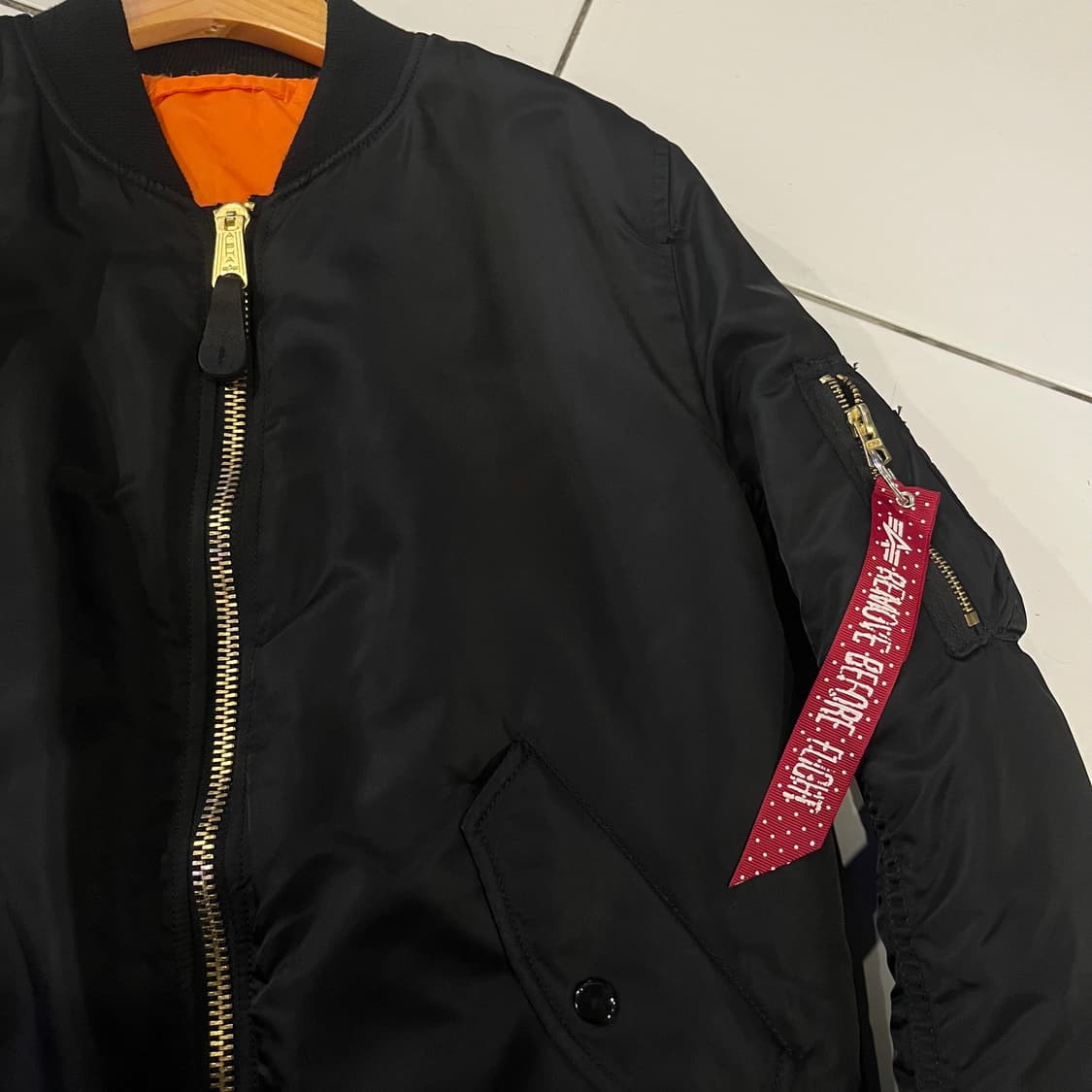 알파인더스트리 플라이트 ma-1 자켓 항공점퍼 상품이미지3