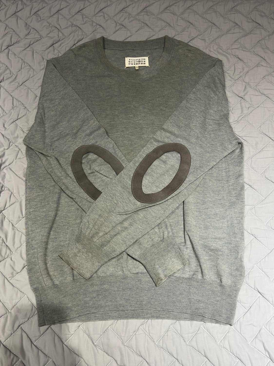 메종마르지엘라 엘보우 패치 니트 상품이미지1