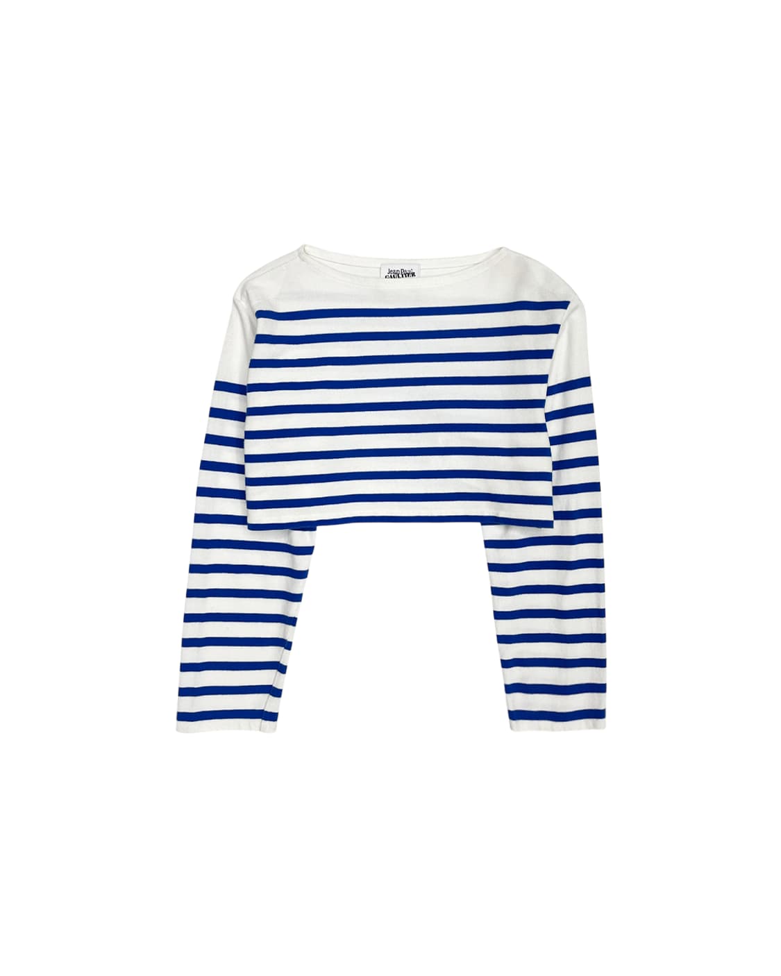 장 폴 고티에 크롭 스트라이프 티셔츠 상품이미지4