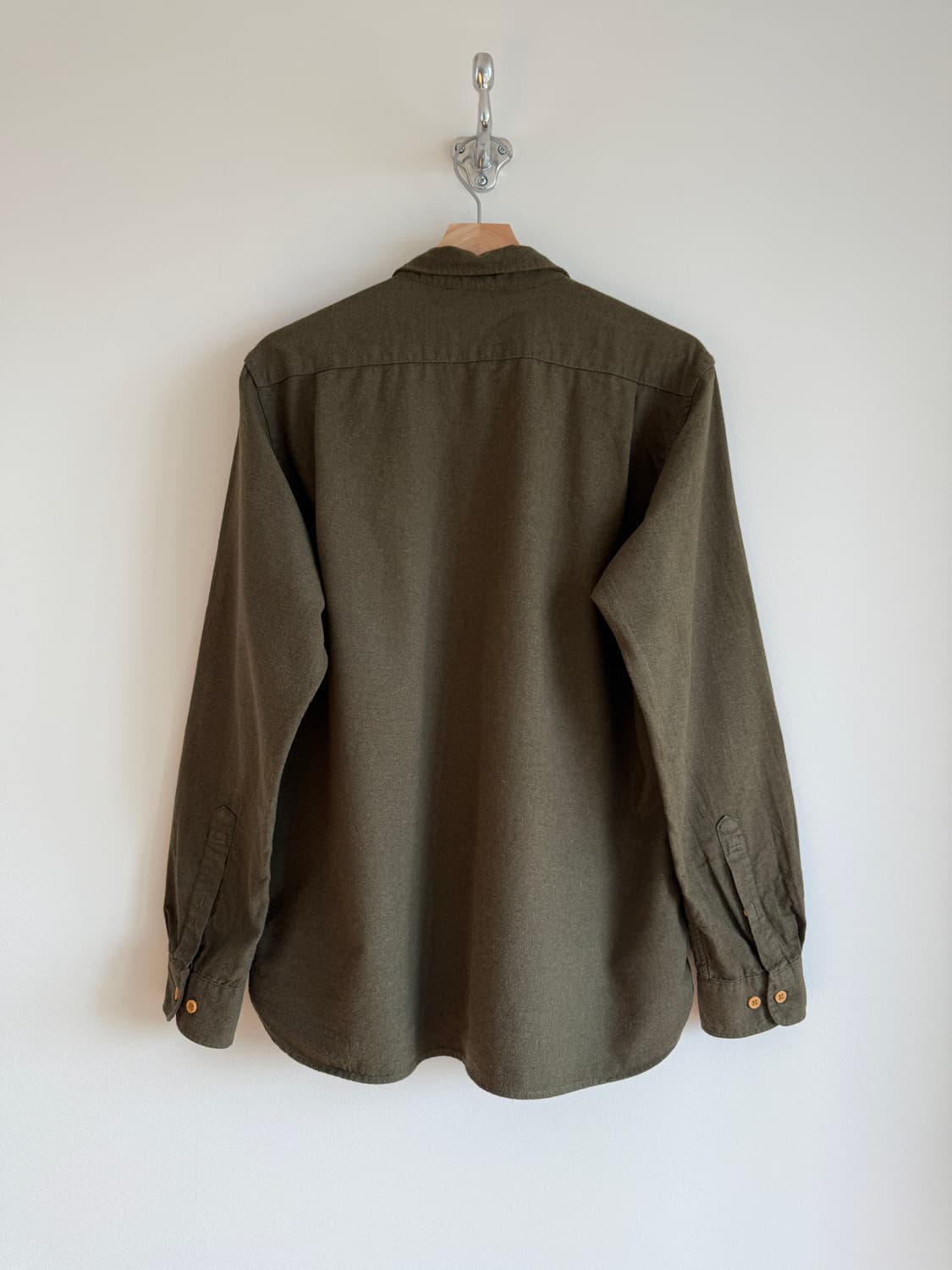 무인양품(MUJI) 울 블렌드 셔츠 상품이미지4