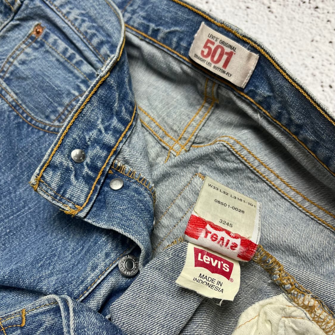 Levi's 501 Original Straight Jeans 상품이미지7