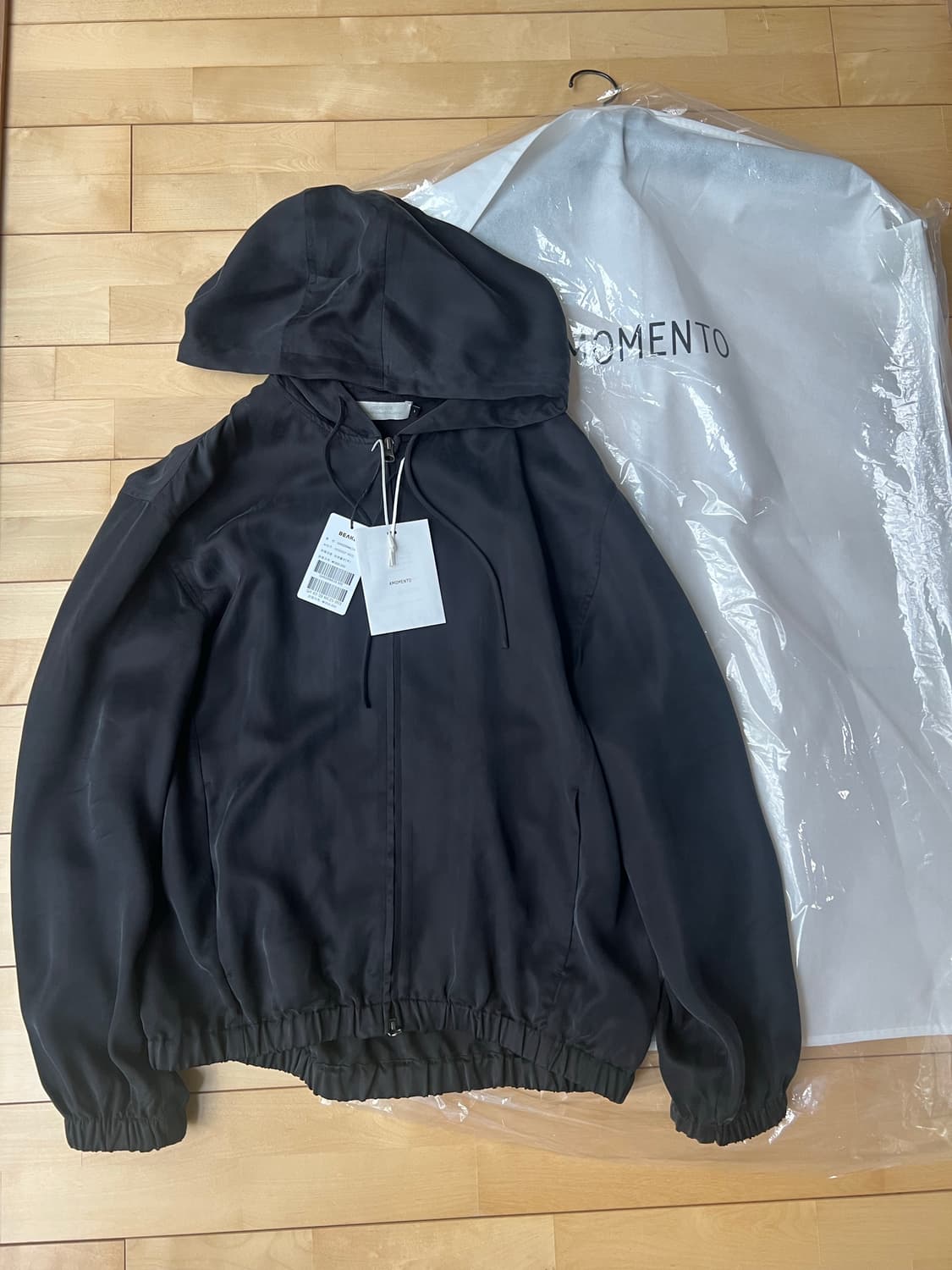 아모멘토 26ss 큐프로 후드집업 상품이미지1