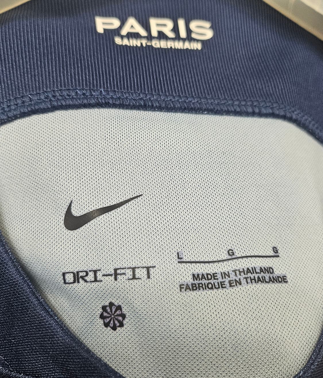 (105)XL☆미착용☆23-24나이키[PSG]파리생제르망이강인풀마킹유니폼 상품이미지3