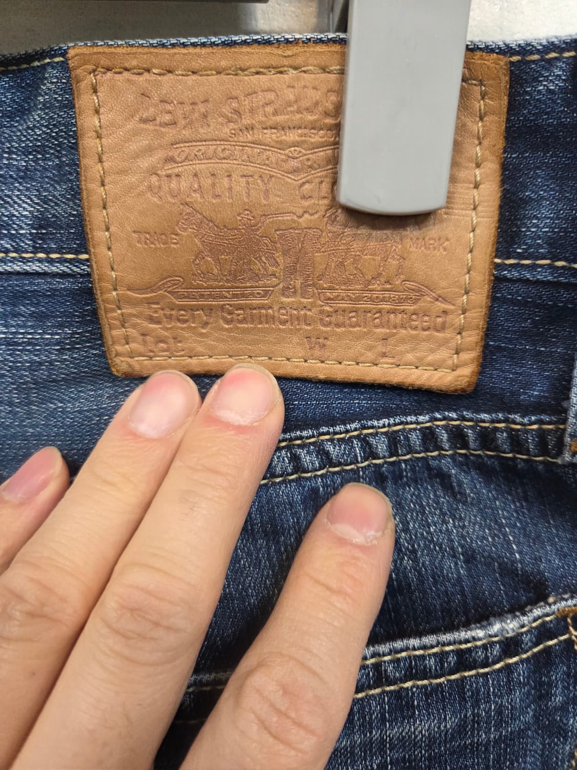 리바이스 올드스쿨 빈티지워싱 데님팬츠 34 상품이미지3