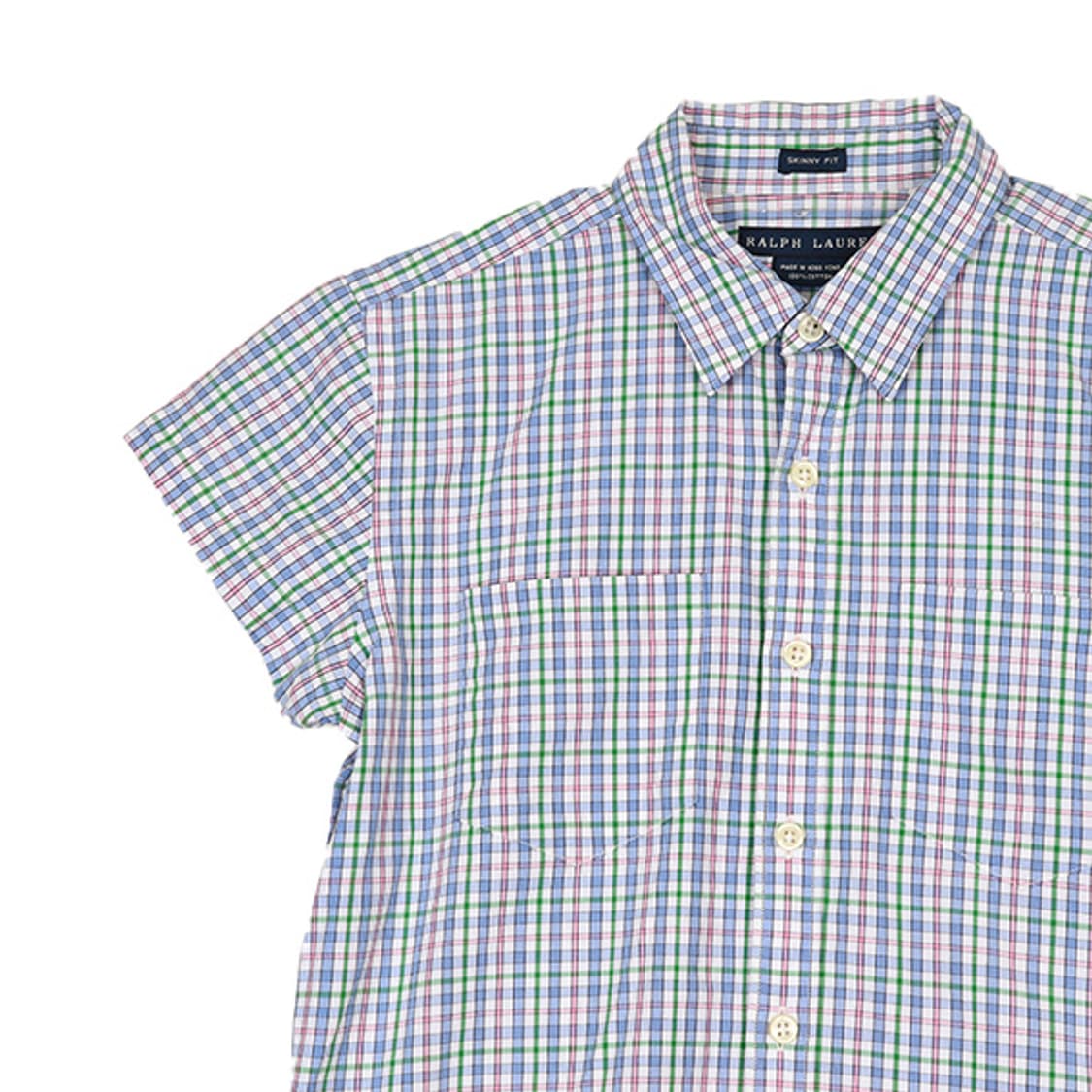 폴로랄프로렌 윈도우페인 포켓 하프 셔츠 (2) 상품이미지2