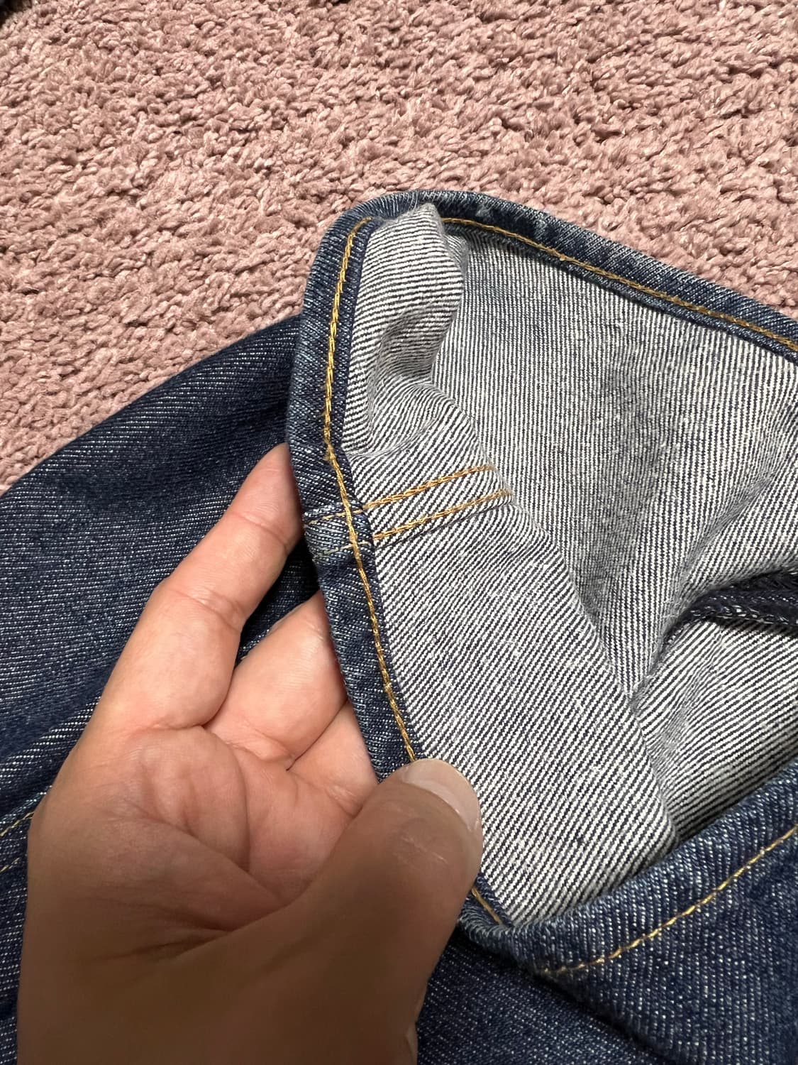 오라리 데님 팬츠 상품이미지7