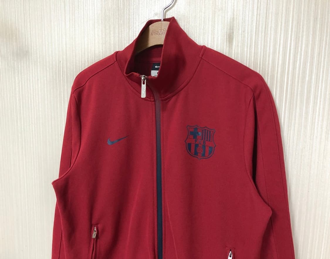 나이키 11-12 FC바르셀로나 N98 어센틱 트랙탑/트랙슈트 L 상품이미지6