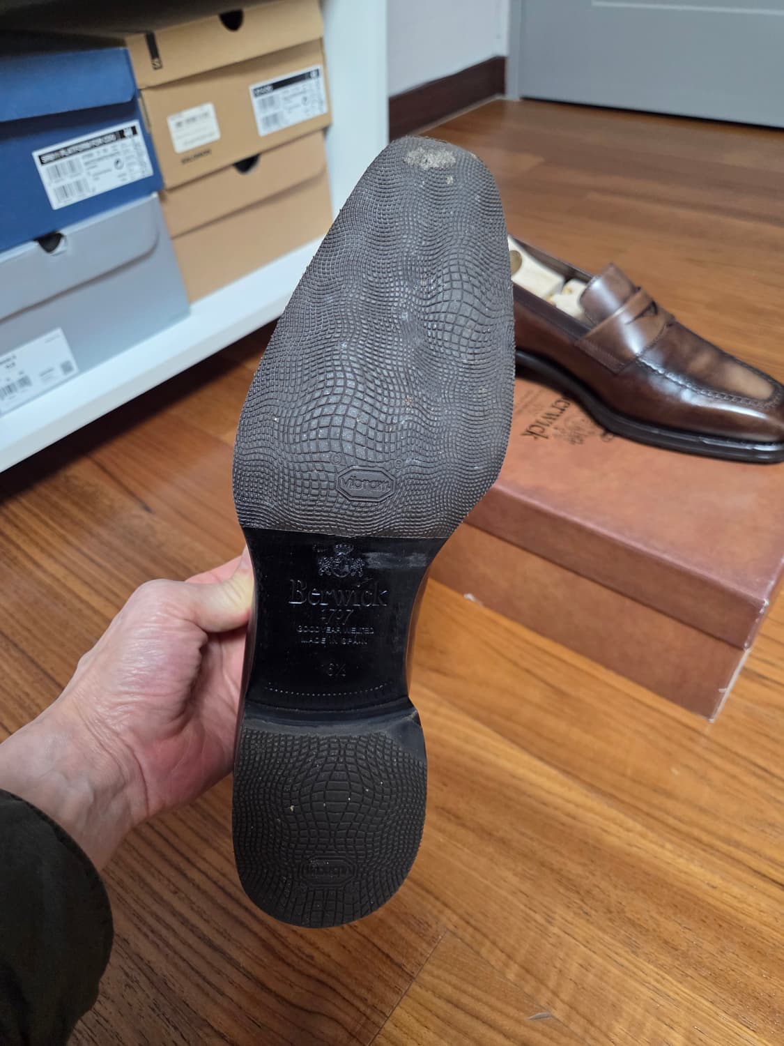 버윅 다크브라운 남성 로퍼 상품이미지4