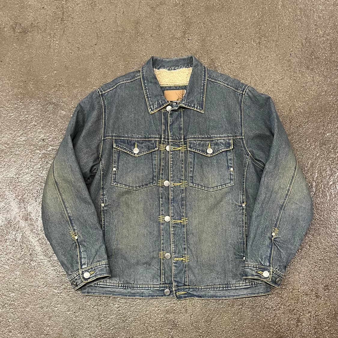 00s 오클리 데님 쉐르파 자켓 (105) 상품이미지4