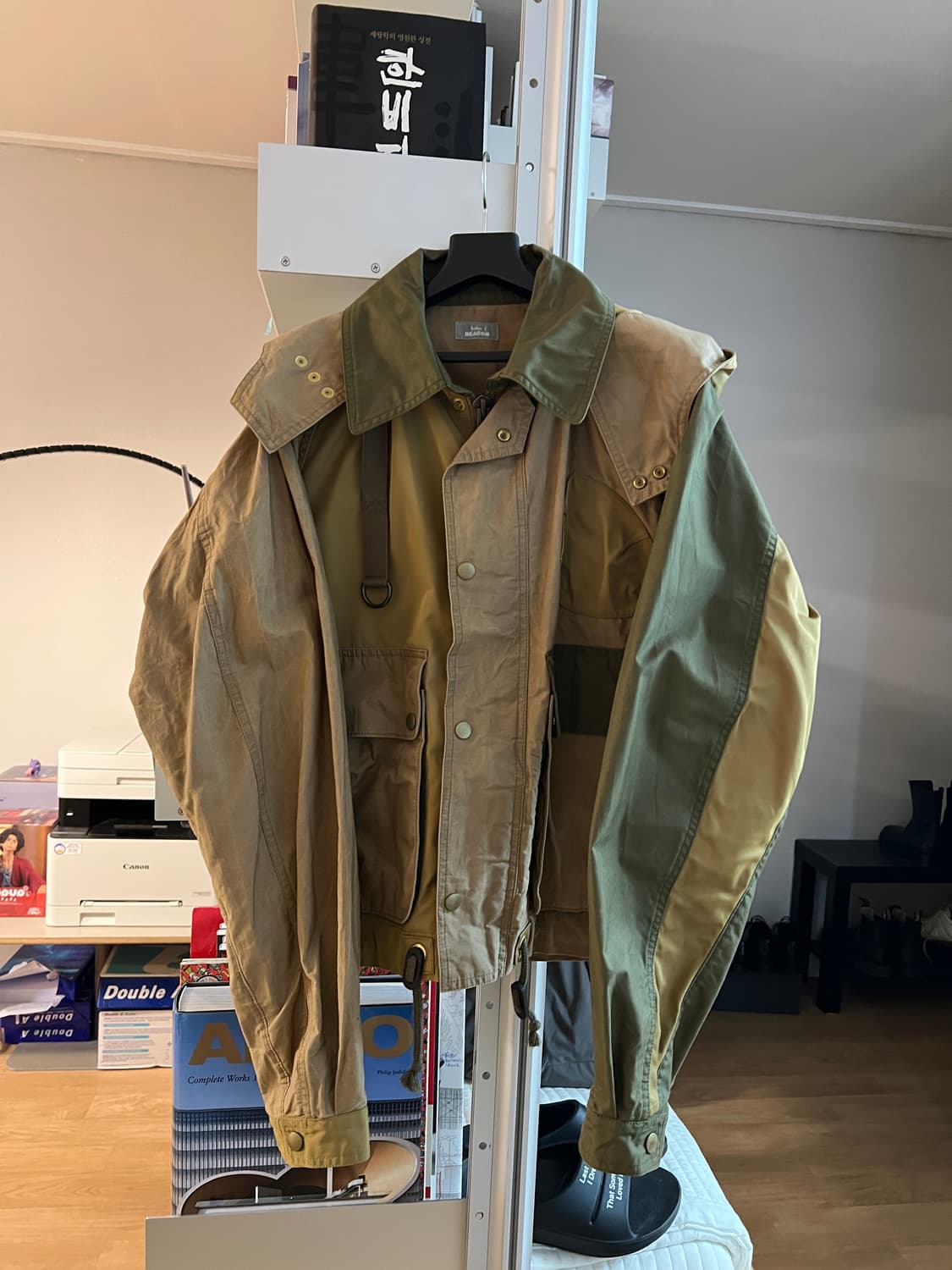 Kolor 배색 자켓 상품이미지1