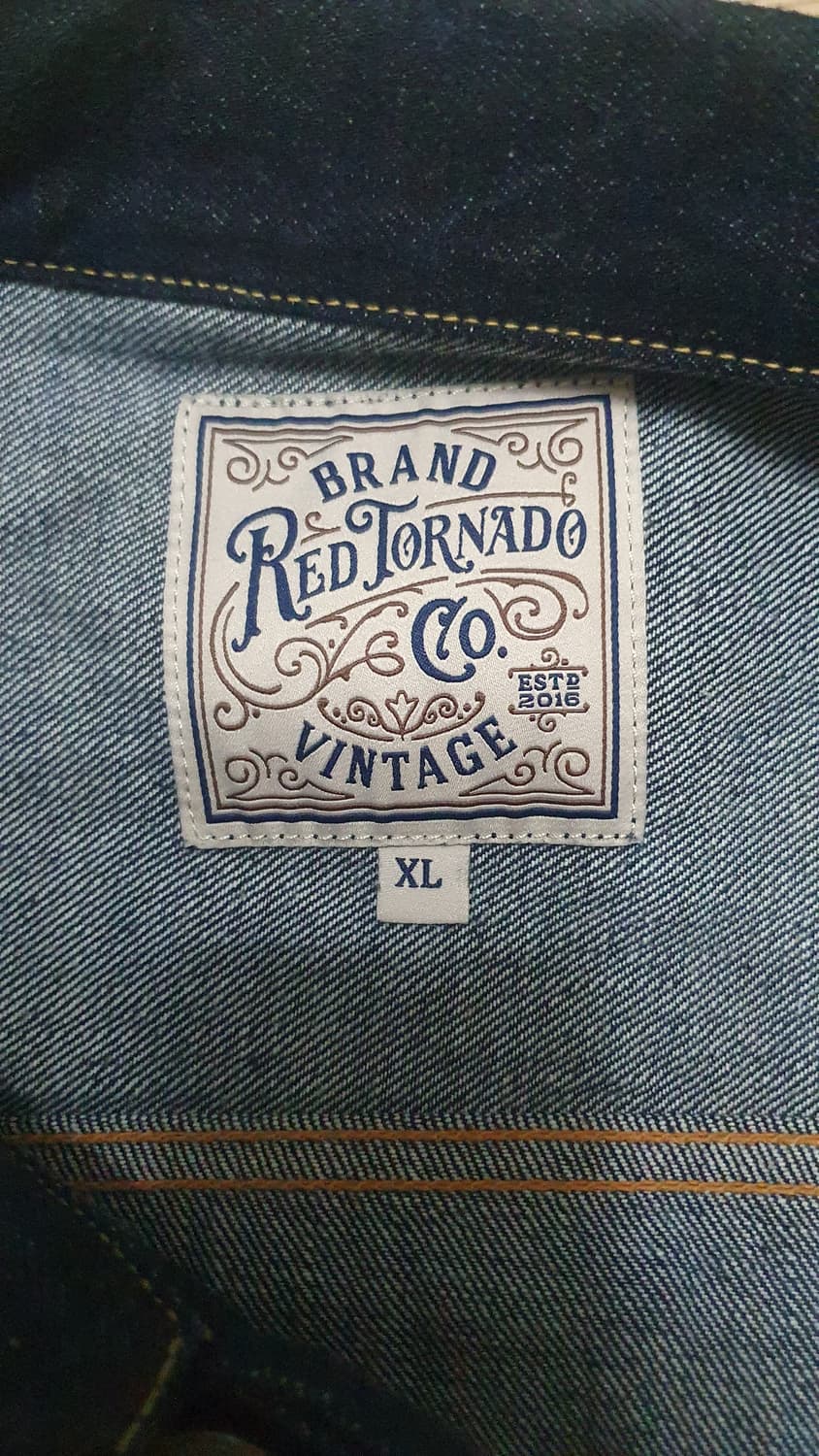 레드토네이도 데님 자켓 2세대 xl 상품이미지5