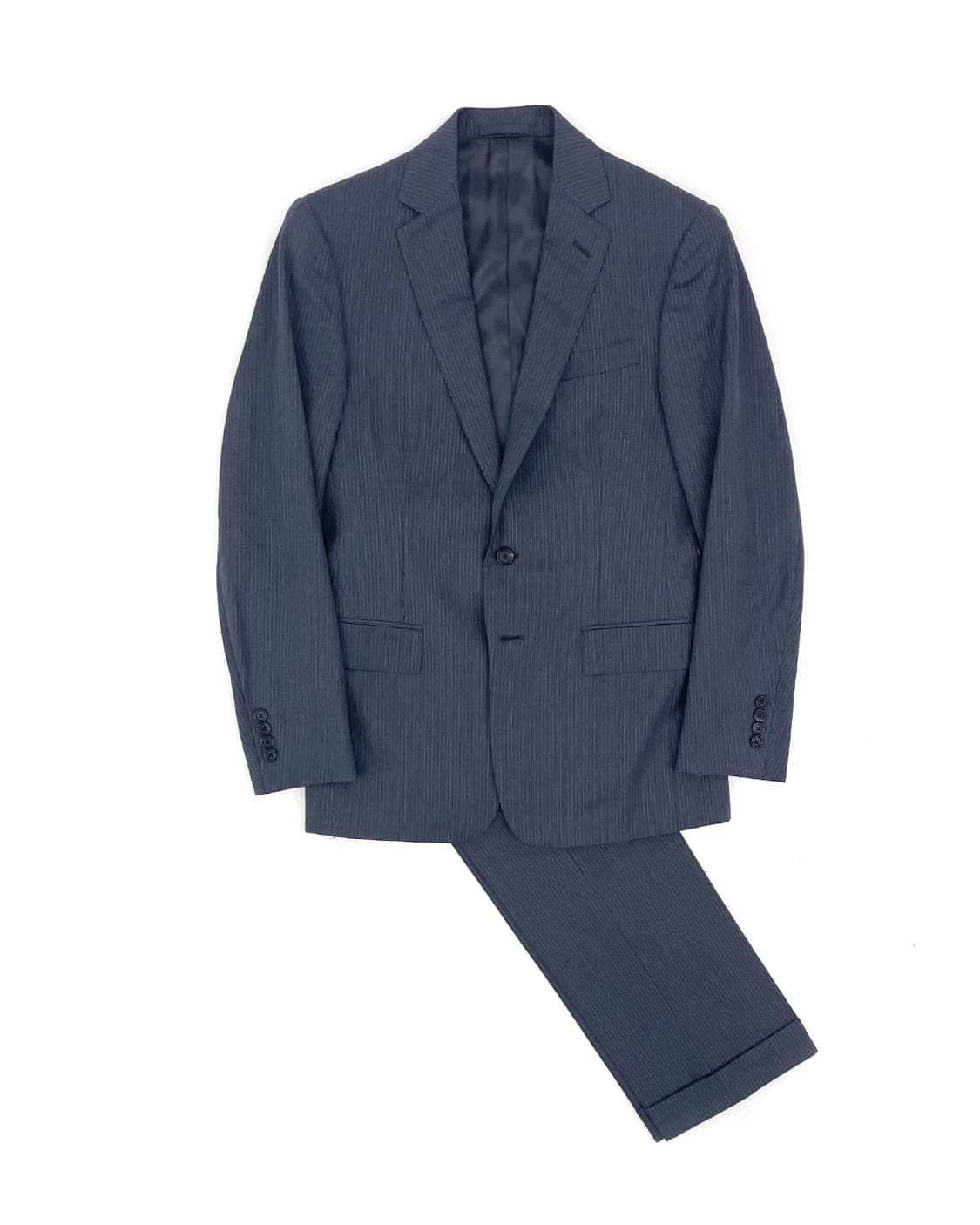 랄프로렌 블랙라벨 2버튼 그레이 스트라이프 수트 / 36,29 상품이미지1