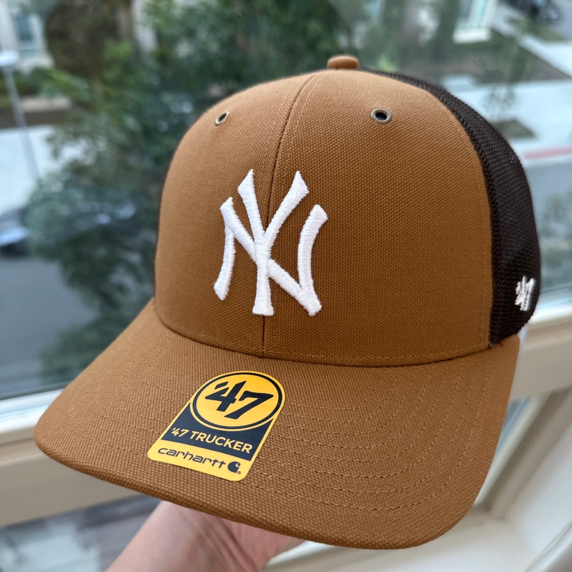 칼하트 x47 뉴욕 양키스 MLB 메쉬캡  상품이미지1
