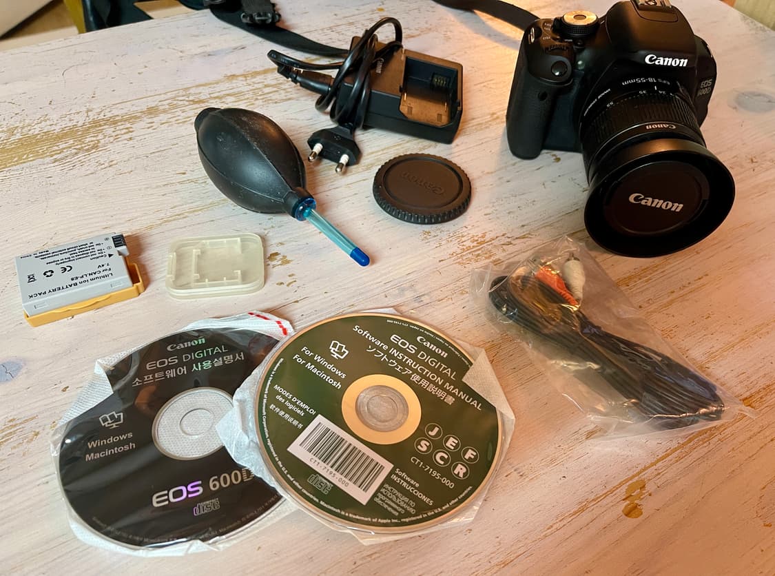 입문용 DSLR 풀세트/캐논 EOS 600D (18-55mm IS) 상품이미지6