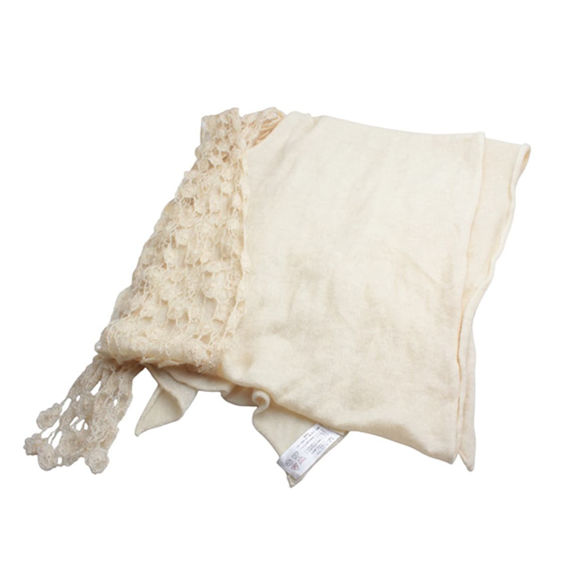 내추럴베이직 베이지 캐시미어 니트 머플러 상품이미지2