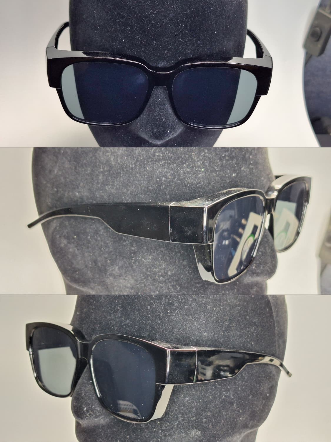 00s 일본 빈티지/빅사이즈 블랙 선글라스 DGS-210 K/레트로 상품이미지8