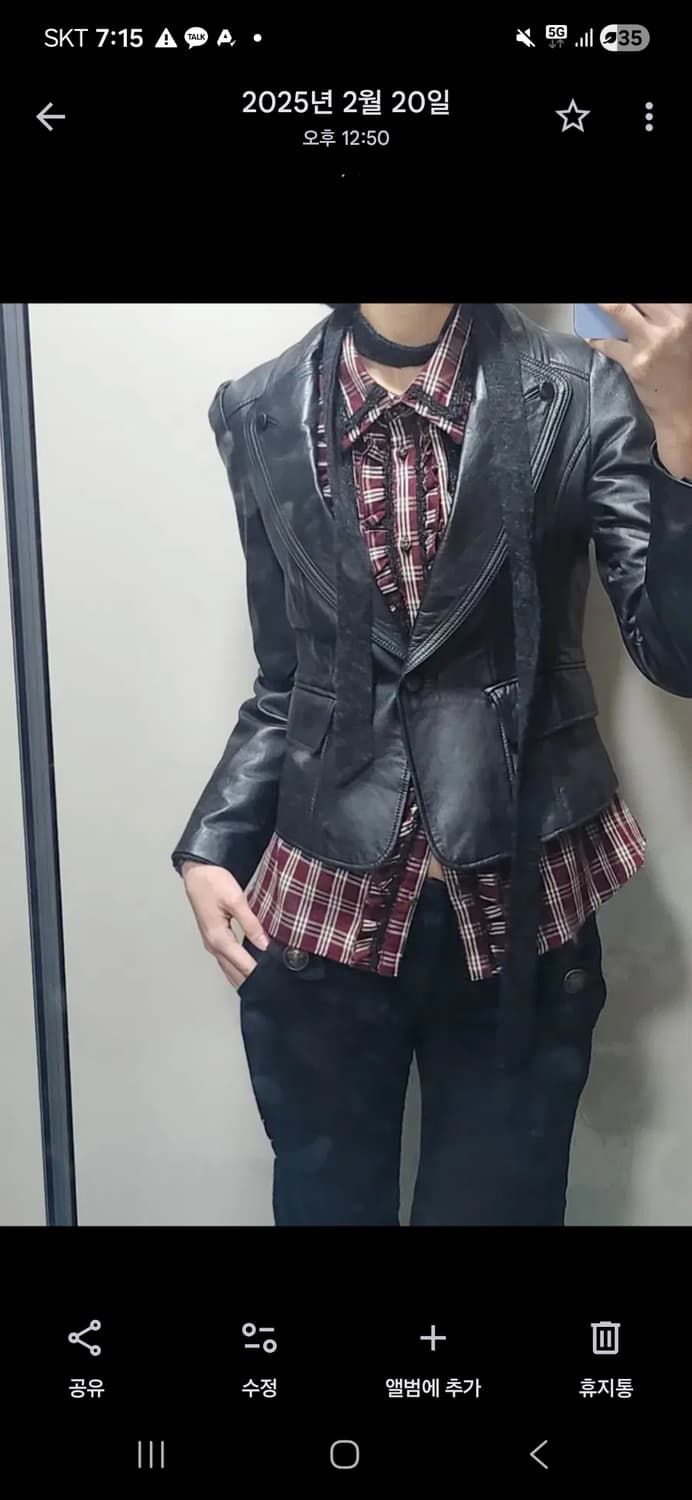 레더자켓 고스로리 vkei 상품이미지1