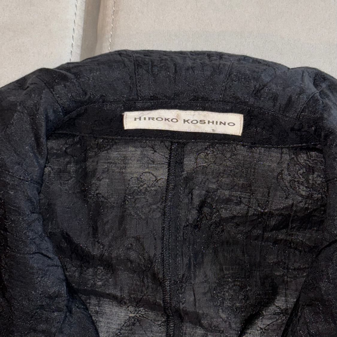 Hiroko Koshino seethrough jacket 히로코코시노 상품이미지5