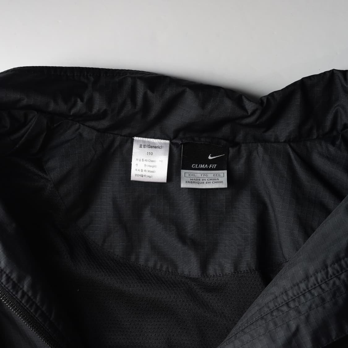 나이키 스우시 사선 배색 윈드브레이커 XXL 상품이미지6