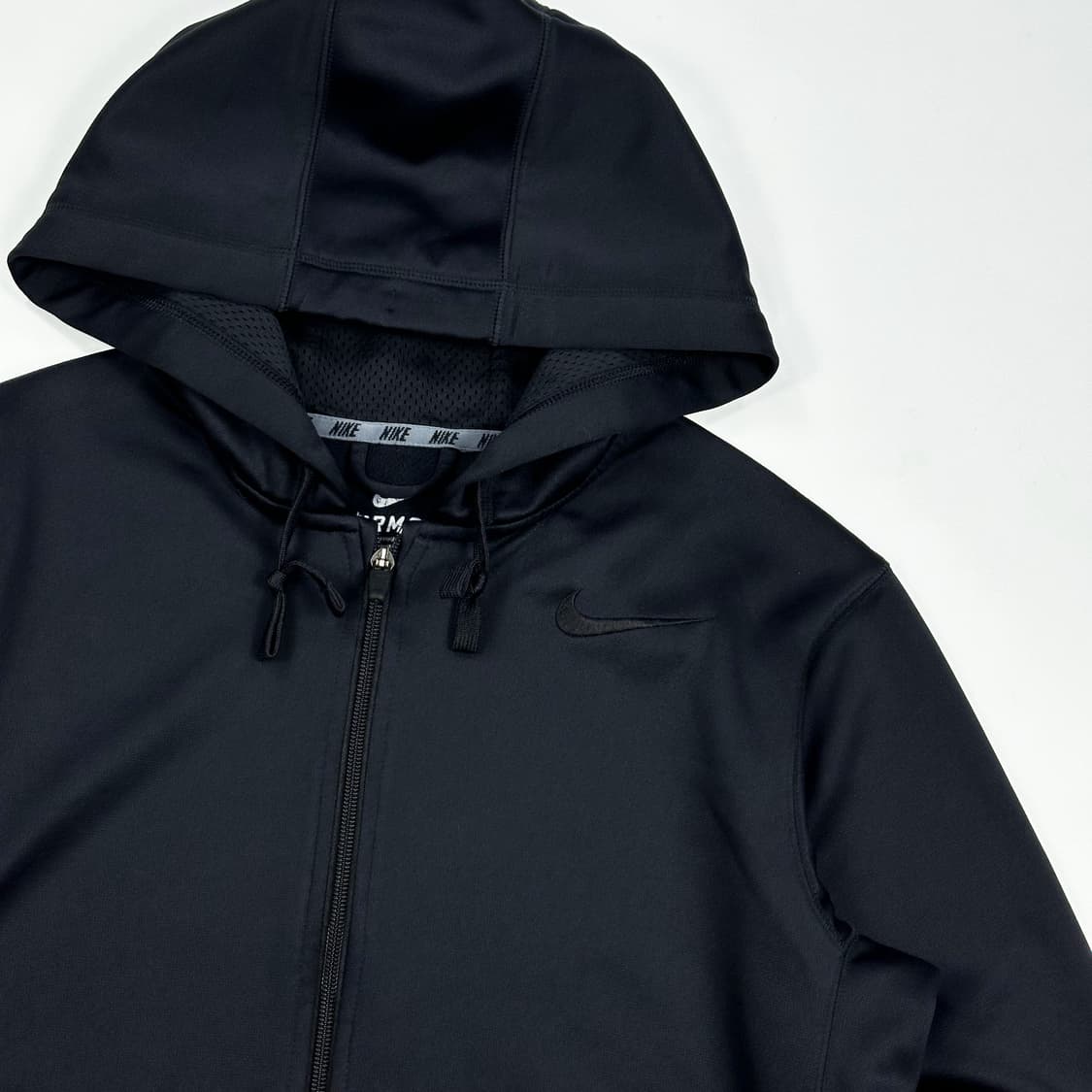 나이키 스우시 트레이닝 블랙 후드집업 (M) 상품이미지3